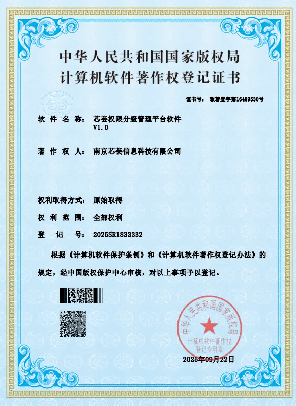 软件著作权 ①